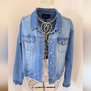 Nine West Women's Denim Jacket, Size XL.